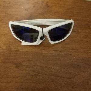 Element Eight Performance Sports Wraparound Sunglasses UV400 Gold White